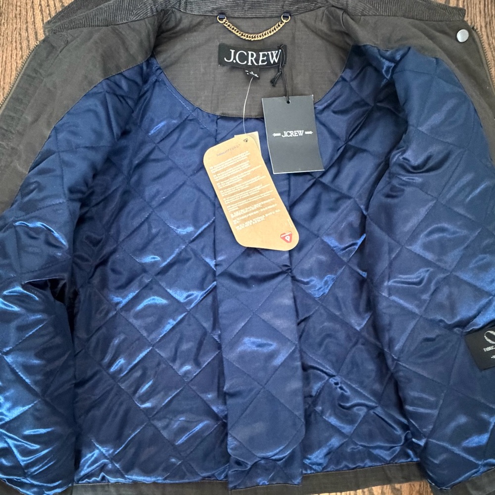 J. Crew Cropped Barn Jacket - Small - NWT - Picture 10 of 10